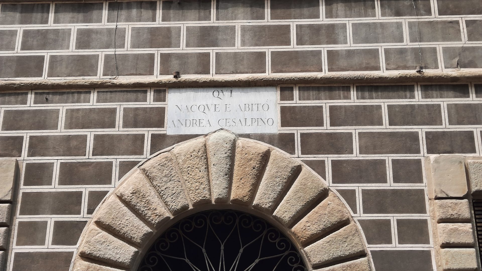 Andrea Cesalpino's birthplace, Arezzo 2022 - 03.jpg